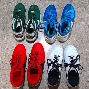 4 Pairs of Nikes